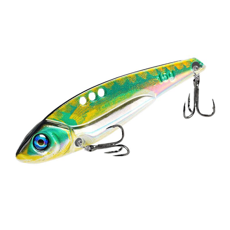5/7/12/17/20G 3D Eyesmetal Vib Blade Lure Sinking Vibration Baits Artificial Vibe For Bass Pike Perch Fishing 6 Colors
