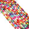 Synthetic Colour Turquoise Various Shapes of Colour Beads For Handmade Bracelet Necklace Keychain DIY Craft Jewelry Making Accessories