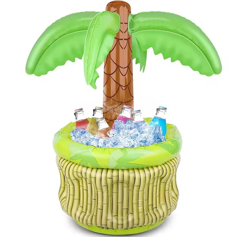 Inflatable High-Quality Palm High-Quality Tree Ice High-Quality Bucket High-Quality Bear High-Quality Cooler High-Quality Drink High-Quality Holder