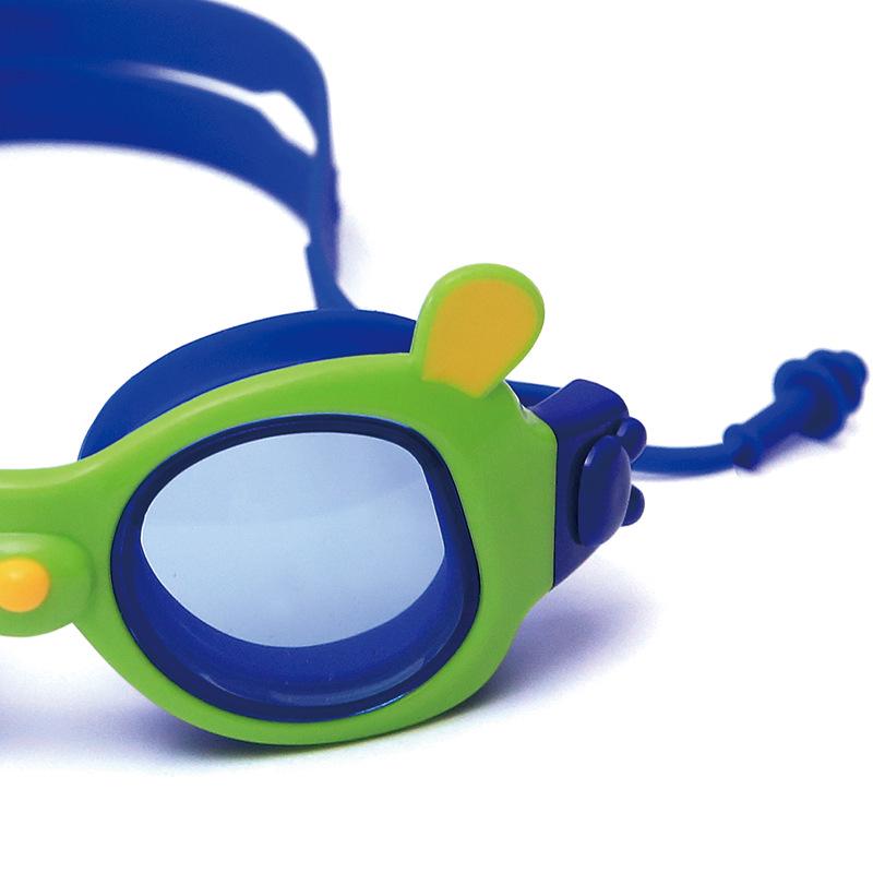 Children's Silicone Anti-Fog Waterproof Swimming Goggles with Large Frame - Universal for Men and Women.