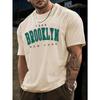 City Cotton Print New York T-shirt Brooklyn T Shirt Los Angeles T-shirts California Tshirts Los Angeles Cothing Chicago Tee Tops