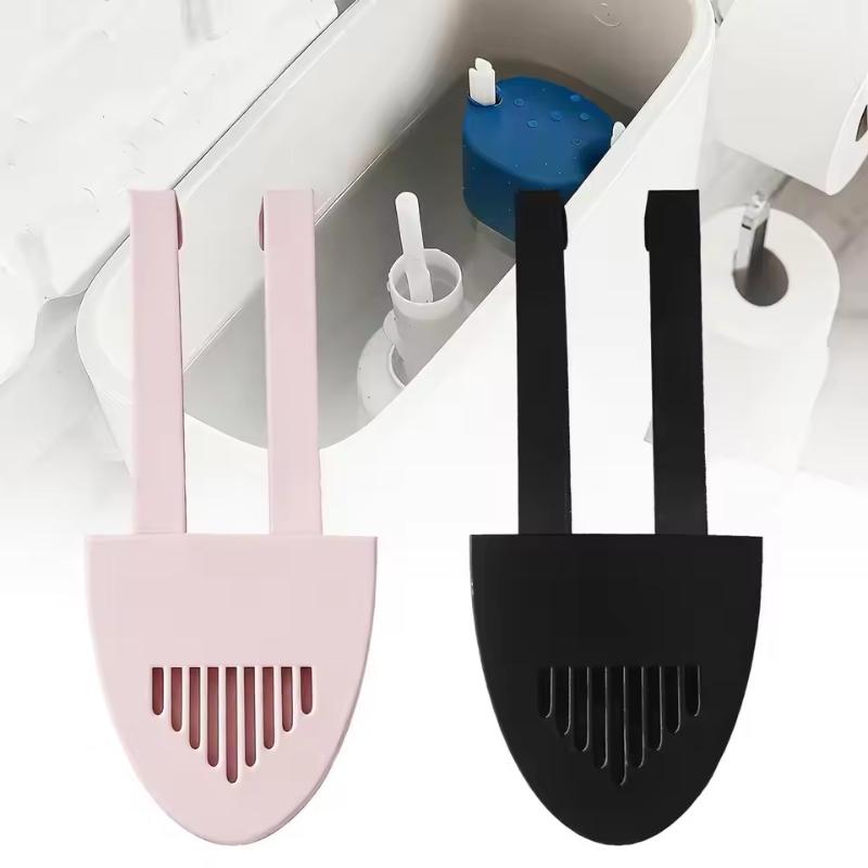 Toilet Tank Cleaner Holder Dissolution Booster Bracket Suspending Toilet Cleaning Tablet Holder For Bathroom Dorm Apartment Home