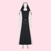 2024 New Flawless Nun Cosplay Costume For Halloween Role Play Virgin Mary Nun Outfit