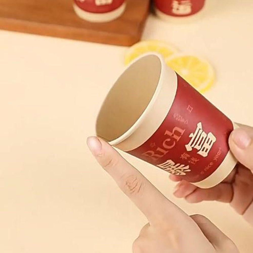 Food Grade Disposable Paper Cups Thickened Water Cup Multifunctional Tea Coffee Cup  Coffee
