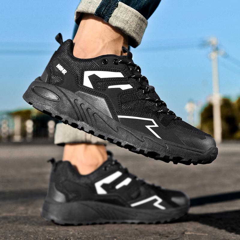 Fashion HIGH Quality Outdoor Shoes for Men Anti-slip Wear-resistant Casual Sneakers Mens Hiking Trekking Walking Sports Shoes Size 39-47