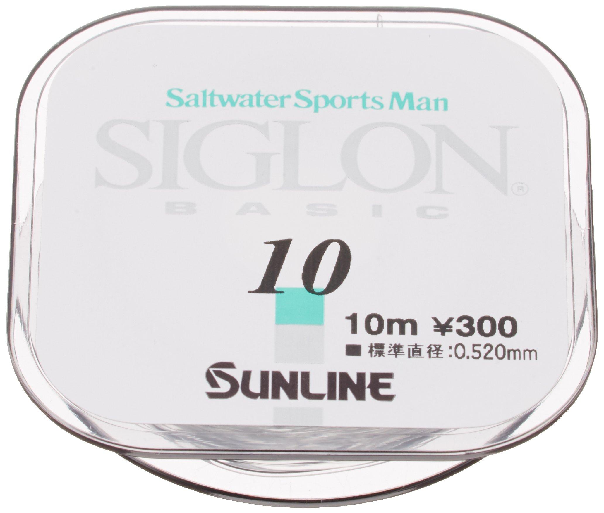 

SUNLINE Нейлоновая леска SIGLON Basic 10 м 10 Натуральный Прозрачный №