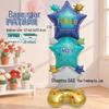 Clown Foil Balloon Display for Kids' Birthday Party Decoration