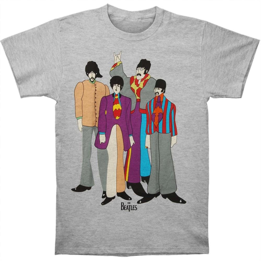 Футболка Beatles Submarine Средняя Хизер Унисекс S