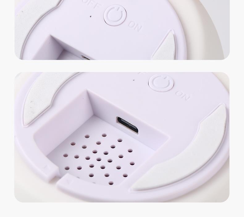 Silicone Duck Night Light - Touch Dimmable Bedroom Lamp for Mother and Baby