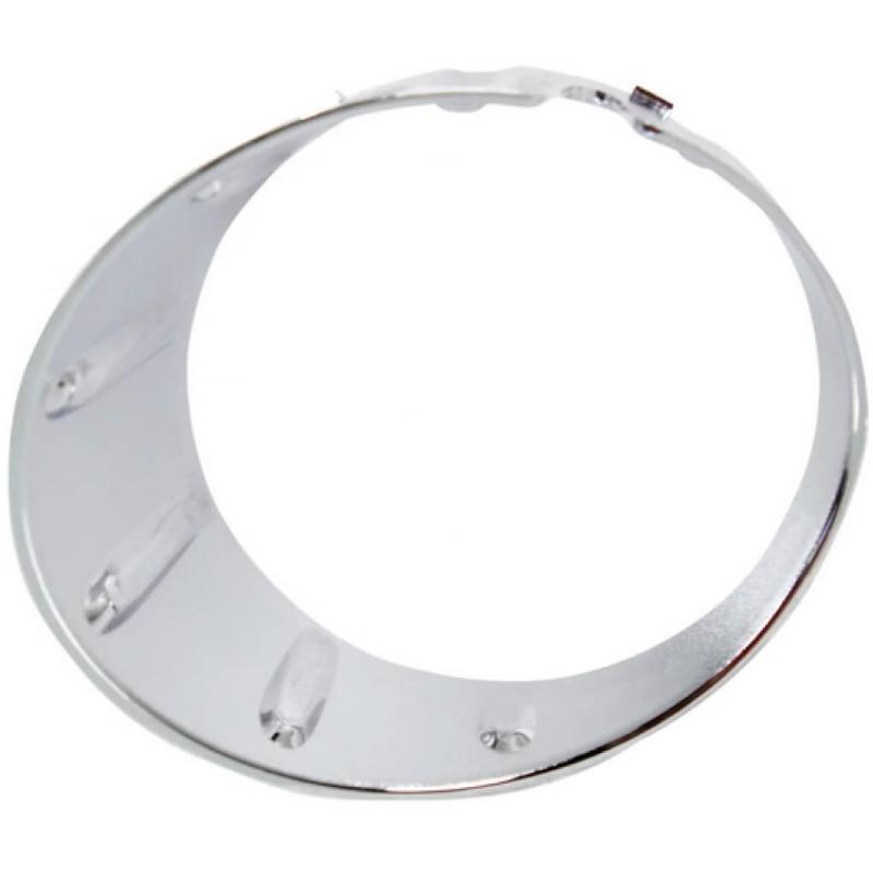 Chrome Left Right Front Fog Light Cover Fog Light Trim Ring for MINI Cooper R55 R56 R57 R58 R59 51117248791 51117248792 Right 51117248792