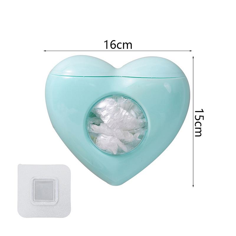 Apple Shape Disposable Food Cover Storage Box Wall-mounted Plastic Wrap Elastic Fresh Keeping Bag Organizer Kitchen Containers