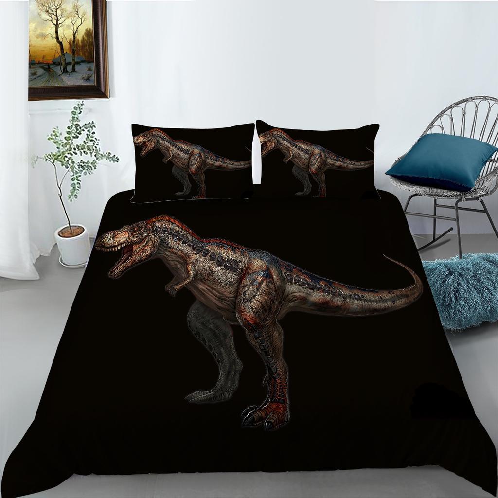 Polyester Bedding Two Or Three-Piece 3D Digital Printing Dinosaur Series
