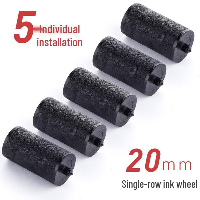 2-Pack MX-5500 Price Marker Ink Rollers, Single Row, 20mm Price Gun Cartridge