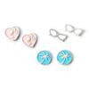 barbie Set of Three Earring Studs