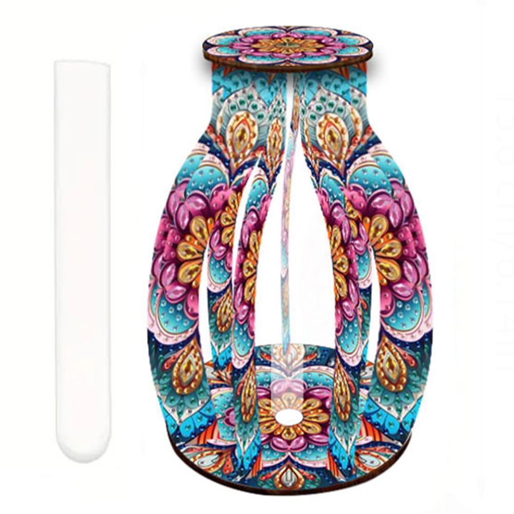 Diamond Painting Flower Vase Diamond Painting Tabletop Vase Ornaments Kit Home Table Decor
