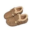 Muffin-Plattform Birkenstocks tragen neue Herbst- und Winter-Samt-Warme Schneestiefel Baumwollschuhe