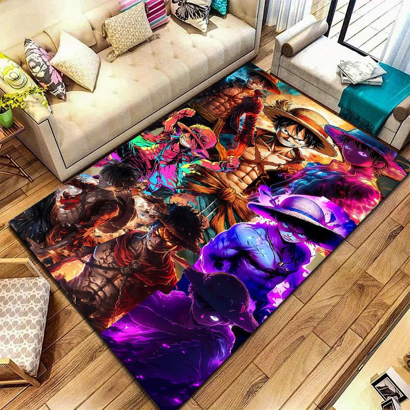 Anime One Piece Carpet Rug For Living Room Bedroom Home Sofa Decoration,kids Play Nonslip Floor Mat