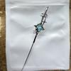 1pcs Retro Dark Gothic Star Punk Thorn Earring Unisex Piercing Ear Needle Earstuds  Women Vintage Eardrop Jewelry