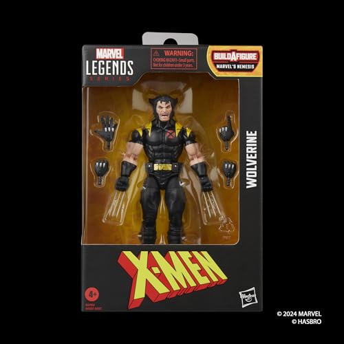 Hasbro Marvel Legends Series Wolverine, X-Men Comics Collectible 15cm Action Figure G0792 Authentic