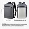 15.6-Inch Minimalist Unisex Business Laptop Backpack, Spacious Men'S Casual Backpack, Lightweight And Convenient Commuter Bag