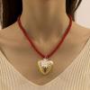 Ethnic Style Nylon Rope Necklace Necklace Set Dopamine Necklace  Women