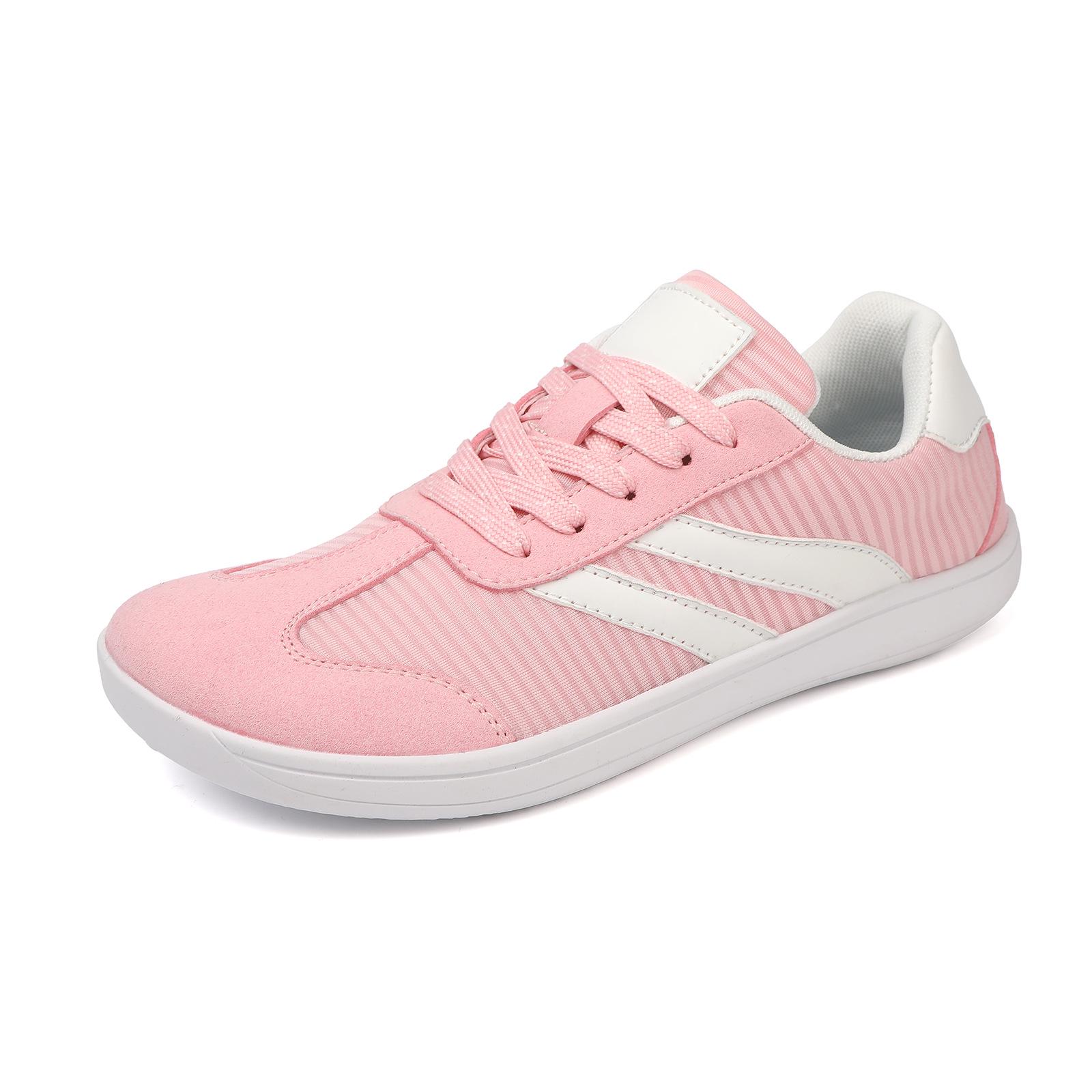 

Cross-border German Style Hiking Shoes 2026: Wide-Toe Barefoot Stripe Flat Sneakers for Men & Women 41