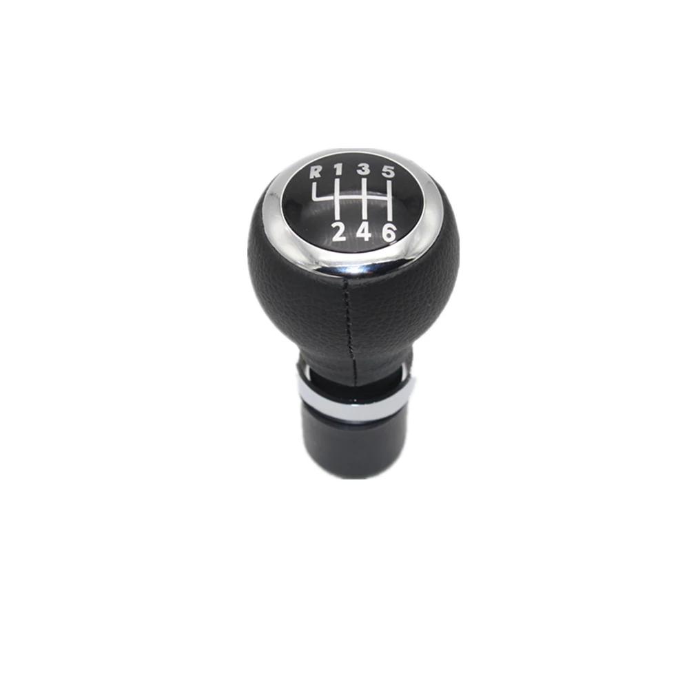 For VW Jetta 5 A5 MK5 1K5 2006 2007 2008 2009 2010 2011 Car-Styling 5 / 6 Speed Car Gear Stick Shift Knob Leather Cover