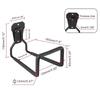 Rust-proof Water Hose Storage Rack Iron Metal Garage Wall Hooks  Tool Organization