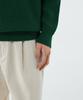 MUSINSA STANDARD Cotton Ribbed Crew Neck Knit [Irish Green]