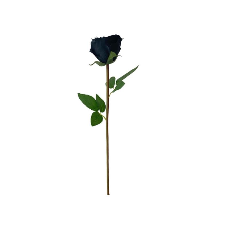5 Stück künstliche Rose mit Stiel Simulationsblume DIY Handstrauß Dekoration für Kinder Mädchen Jungen Geburtstagsparty Dekoration