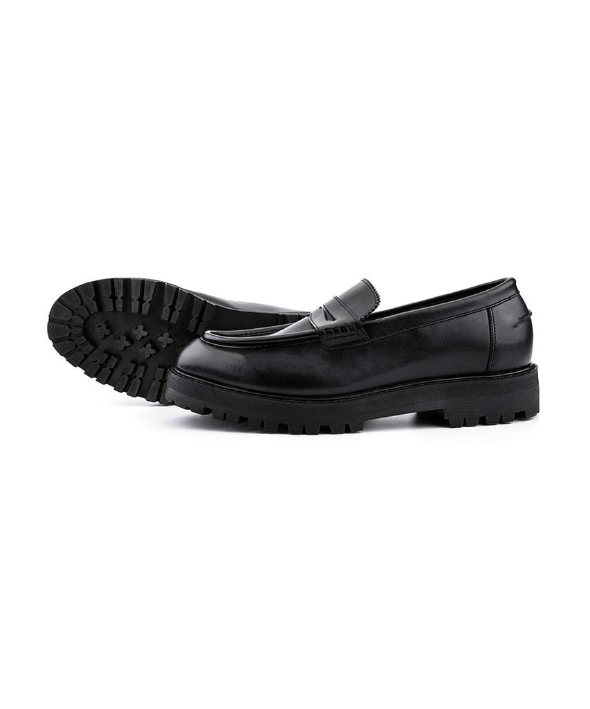 Miamiproject 0691 Calleocho Penny Loafers Vantablack
