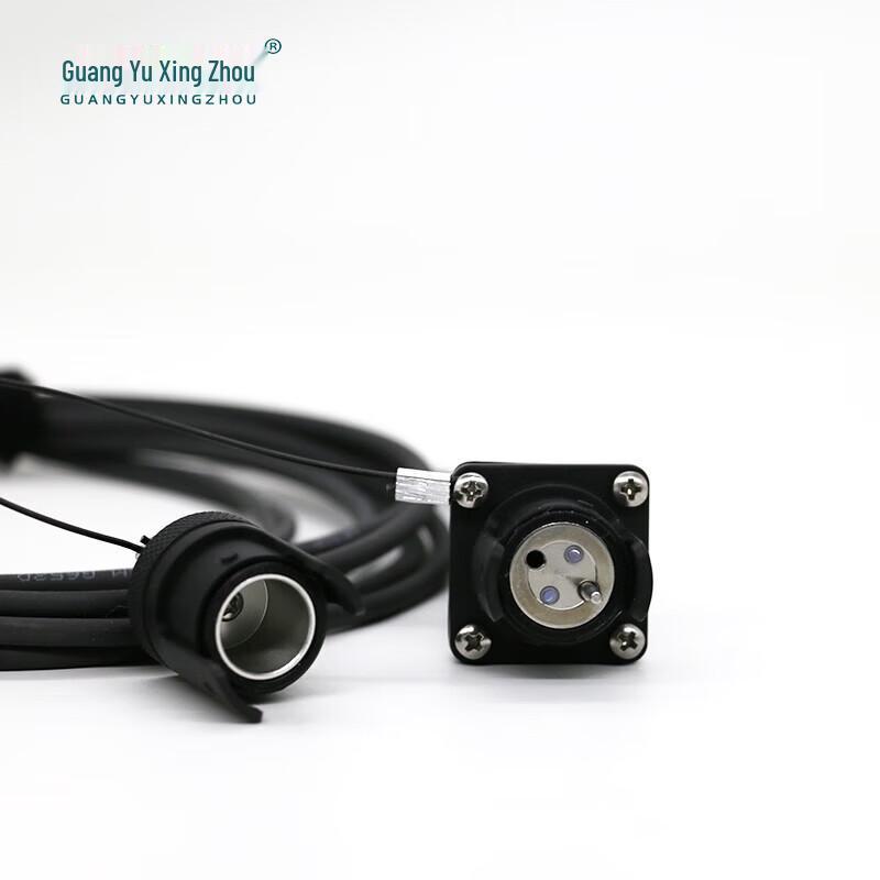 Outdoor Tactical Expanded Beam Fiber Optic Adapter