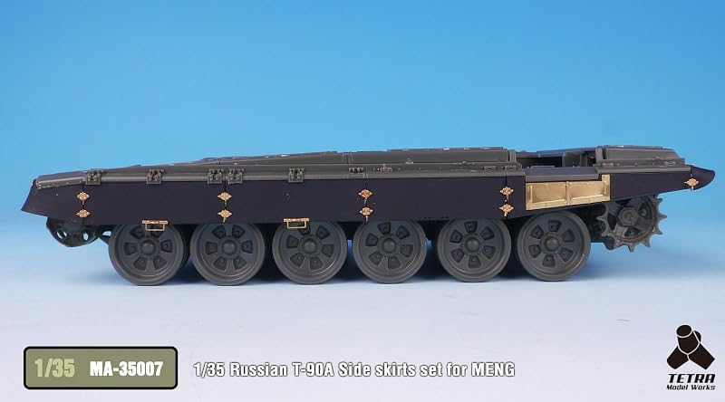 Tetra Model MA Series Russian Tank Side Skirt Set Plastic Model Parts MA3507 1/35 T-90A (MEN)