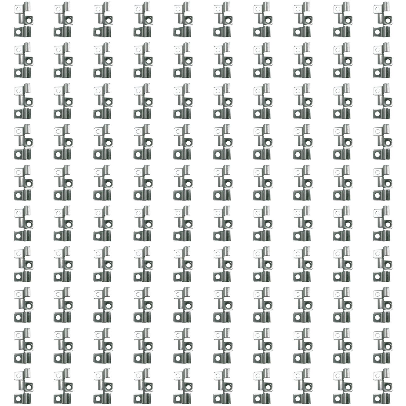 

100pcs Decking Clip Stainless Steel Fastening Set for Composite Deck Boards With Hide T Clip and Sturdy Screws L