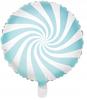 Candy Foil Balloon, 45cm, Light Blue 1Pc.