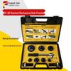 CC-60 Manual Ratchet Hole Puncher: Portable Stainless Steel Handheld Tool for Metal Sheets