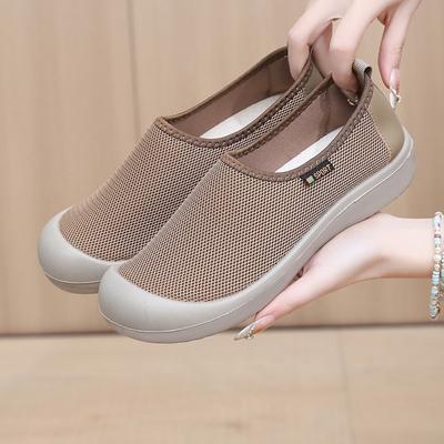 Shoes Women's Spring and Autumn New Versatile Women's Shoes Breathable and Wear-resistant Lazy One-pedal Shoes Casual Women's Single Shoes