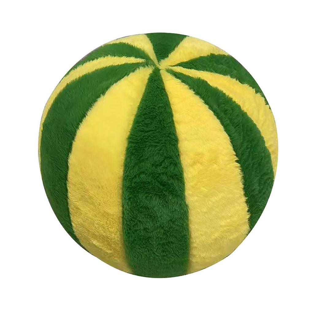 Plush Pillow Fun Striped Pillow Round Pillow Holiday Decoration Sofa Pillow