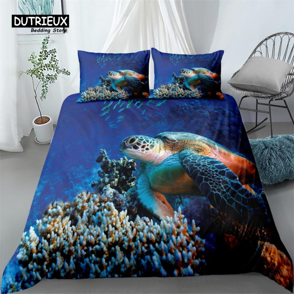 3D Toucan Birds Duvet Cover Set Soft Comfortable Breathable Fashion Bedding For Bedroom Guest Room Decor