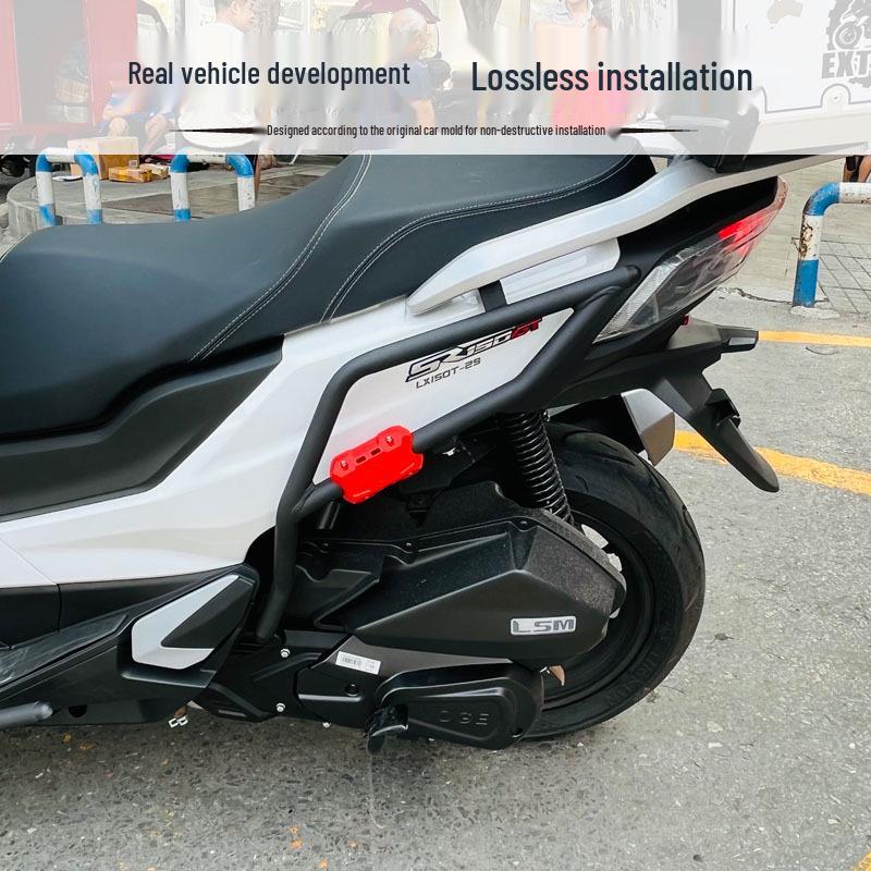 Loncin Voge SR150GT Front & Rear Anti-Fall Collision Guard Bar
