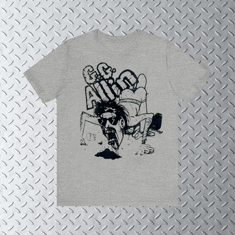 Rare GG Allin Music Tour S to 5XL SE248 FREE SHIPPING Unisex T-Shirt L