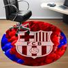 1pc Barcelona Football Office Round Area Rug, Under Office Chairs Bedroom Living Room Home Decor  A1016272