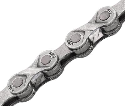 KMC Bicycle Chain E8 EPT 136 Links Chain for Electric Bicycles 60881 TURBO-L Rust-Proof e-Bikes 6-8SPEED