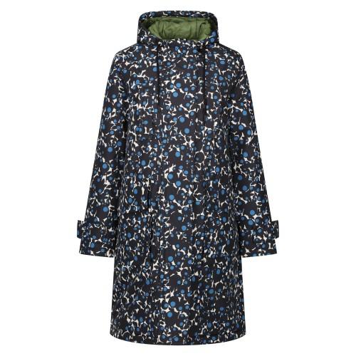 Regatta Womens/Ladies Orla Kiely Berry Bubble Longline Waterproof Jacket