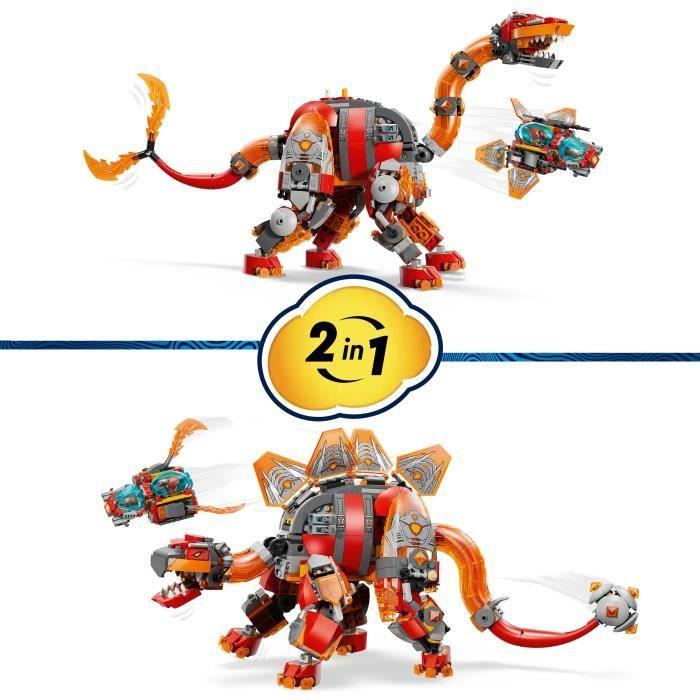 LEGO DREAMZzz 71514 Le Vaisseau-Dino - Jouet de Construction 2-en-1 - Cadeau dès 9 ans