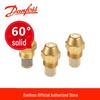 Danfoss Zerstäuberdüse aus massivem Messing für Brenner - 60° Sprühwinkel