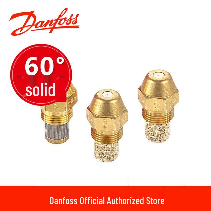 Danfoss Zerstäuberdüse aus massivem Messing für Brenner - 60° Sprühwinkel
