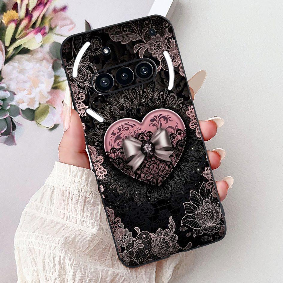 For Nothing Phone 3A 2025 Case A059 Fashion Flower Cats Cartoon Silicone Soft Shockproof Cover For Nothing Phone3A 3A Pro Bumper