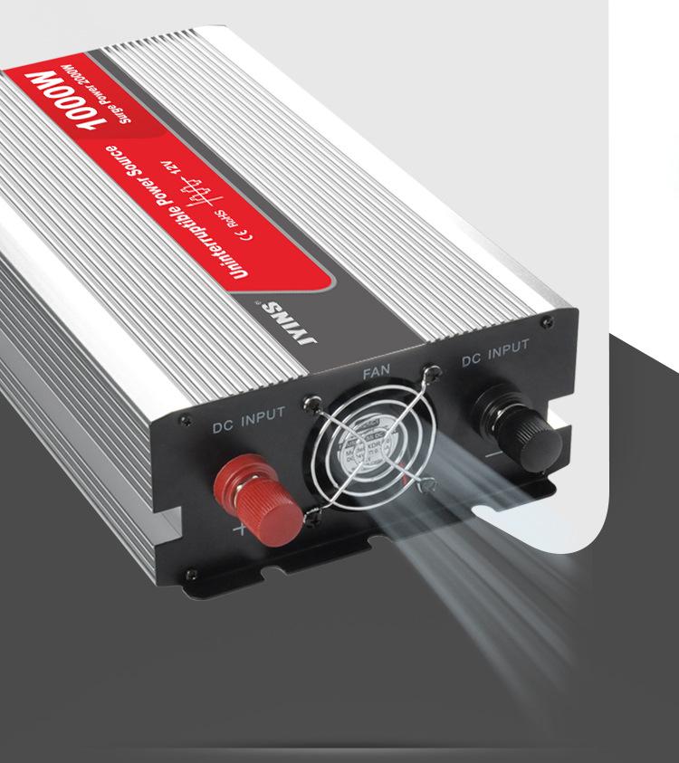 1000W 24V To 220V Solar Home & Vehicle UPS Inverter
