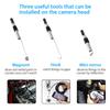 Akozon Waterproof Night Vision Endoscope 20m 720P IP67 Waterproof USB Connection Universal Mobile Phone PC Computer Smartphone LED Light 5.5mm 60°